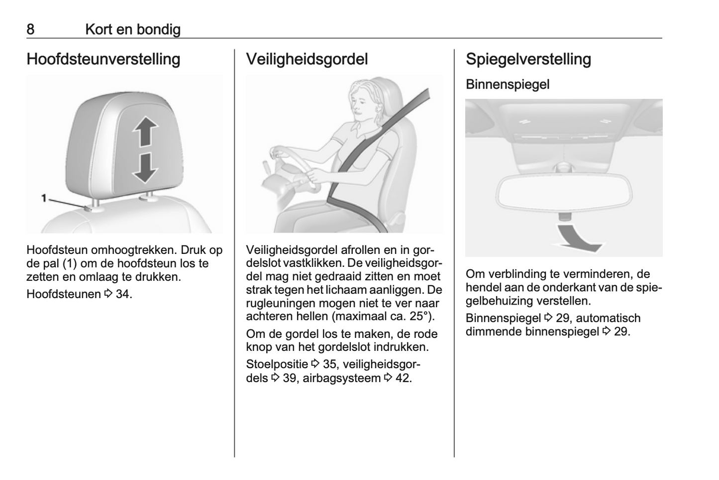 2015-2016 Opel Mokka Owner's Manual | Dutch