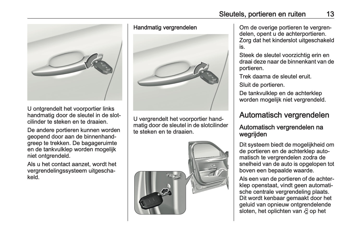 2023-2024 Opel Mokka Owner's Manual | Dutch