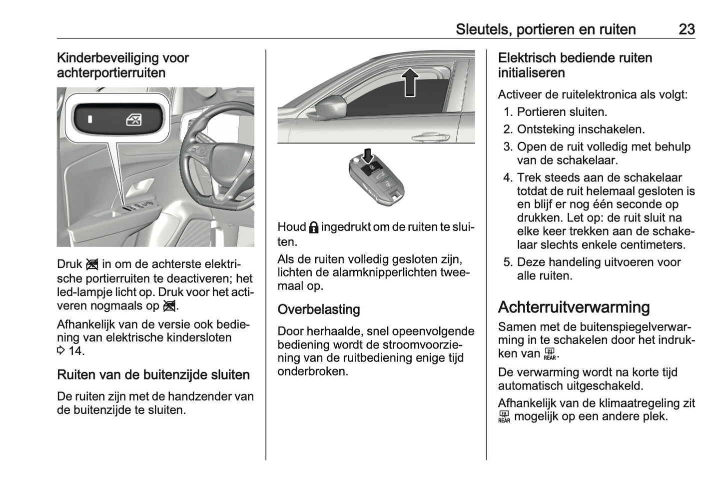 2023-2024 Opel Mokka Owner's Manual | Dutch