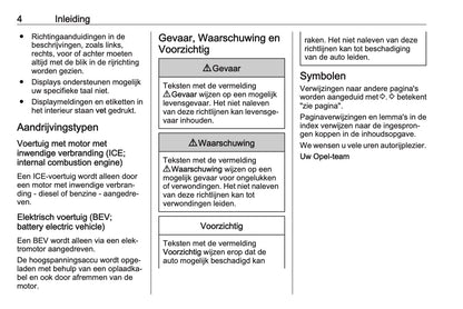 2023-2024 Opel Mokka Owner's Manual | Dutch
