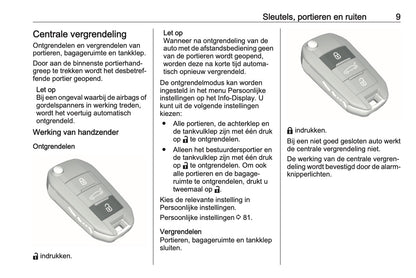 2023-2024 Opel Mokka Owner's Manual | Dutch