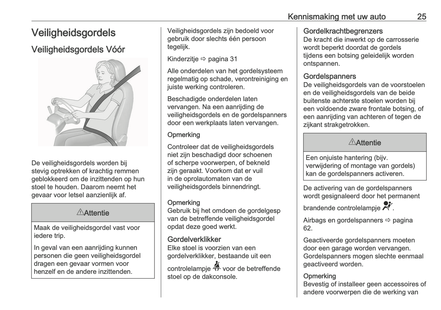 2024-2025 Opel Mokka Owner's Manual | Dutch