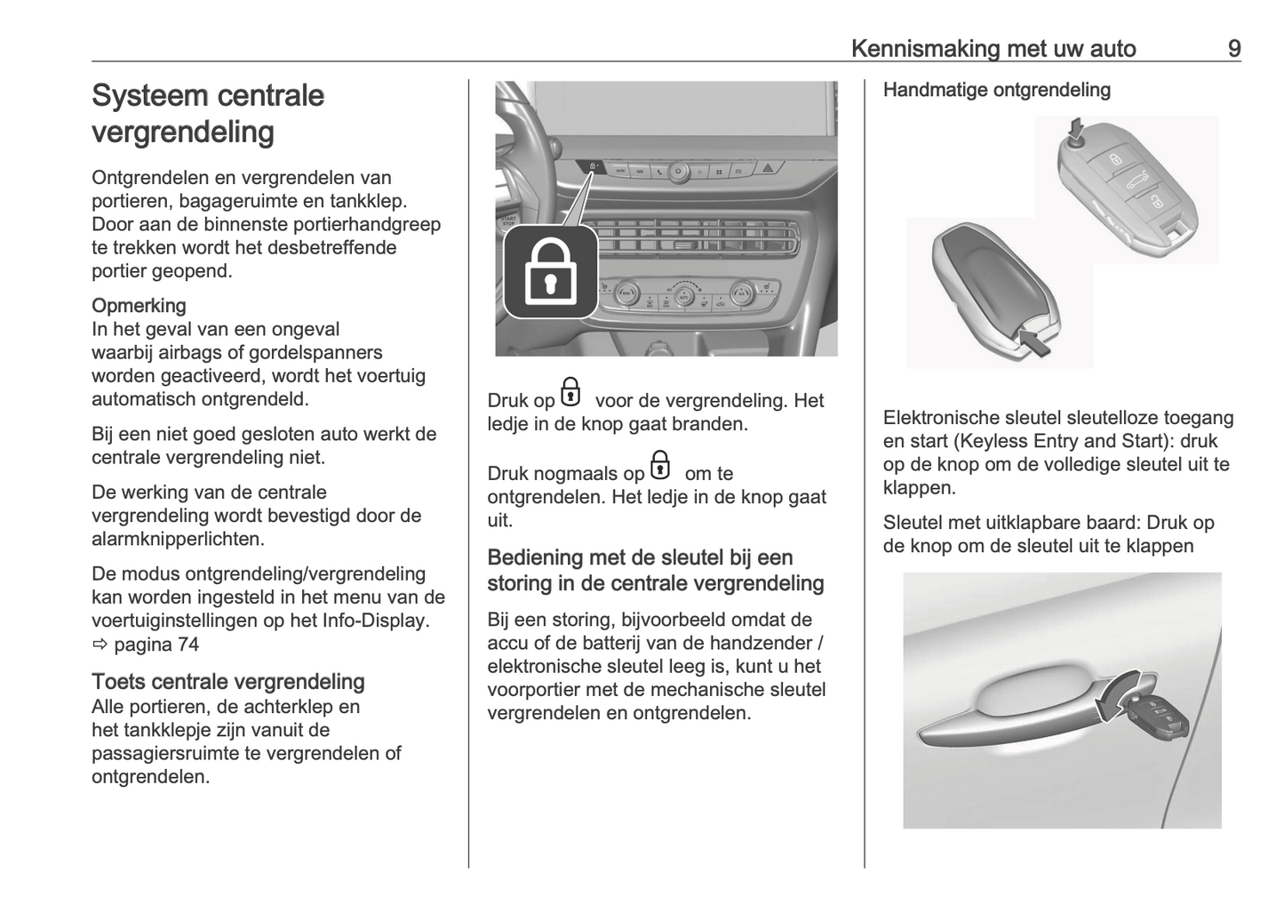 2024-2025 Opel Mokka Owner's Manual | Dutch