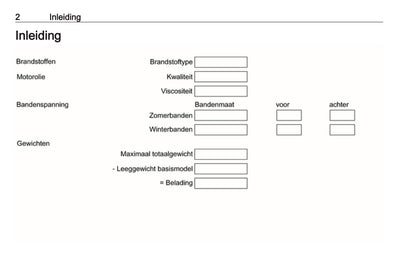 2019-2020 Opel Mokka X Owner's Manual | Dutch