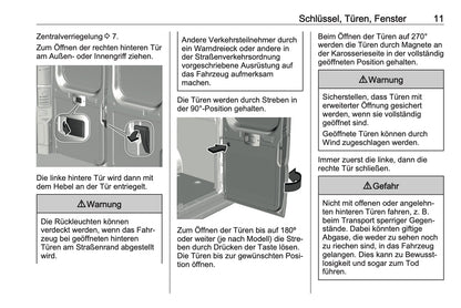 2023-2024 Opel Movano Owner's Manual | German
