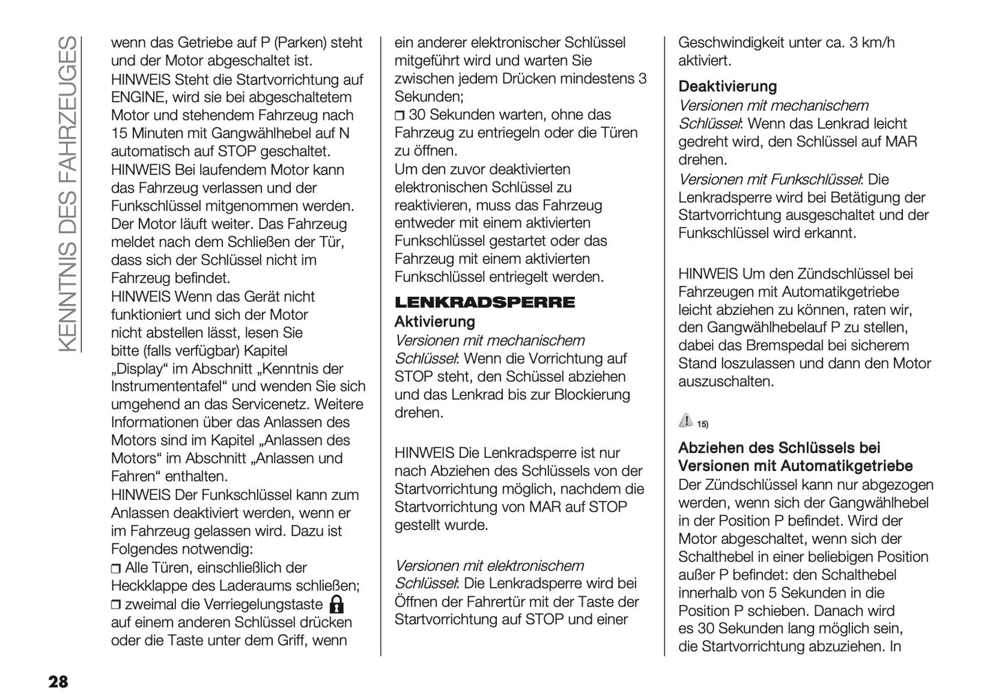 2025 Opel Movano Owner's Manual | German