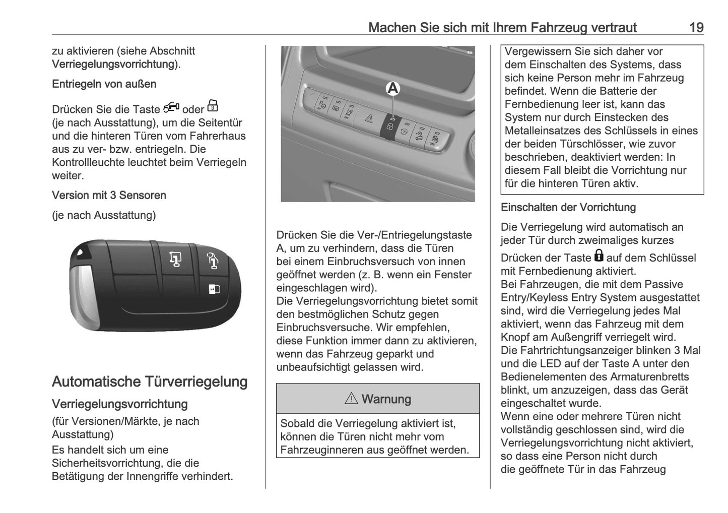 2026 Opel Movano Owner's Manual | German