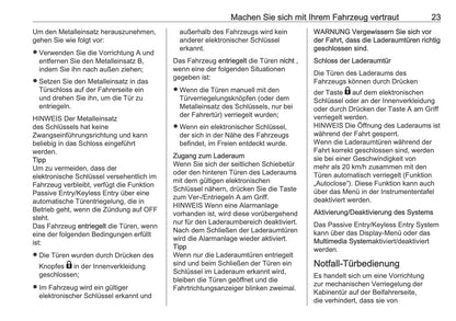 2026 Opel Movano Owner's Manual | German