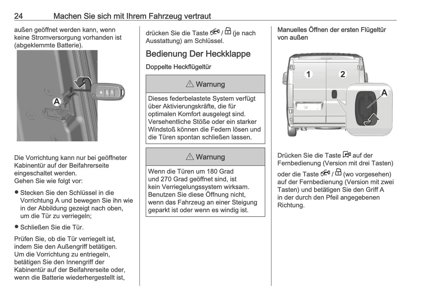 2026 Opel Movano Owner's Manual | German