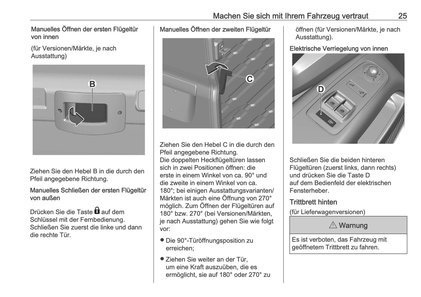2026 Opel Movano Owner's Manual | German