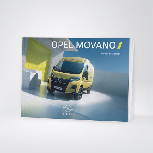 2025 Opel Movano Manuel du propriétaire | Français