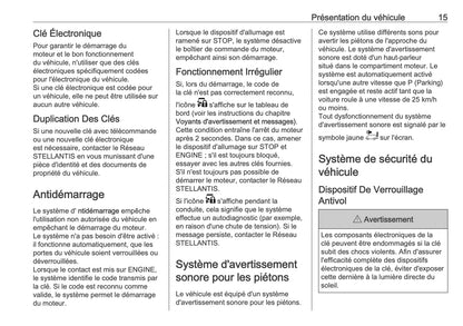 2026 Opel Movano Owner's Manual | French