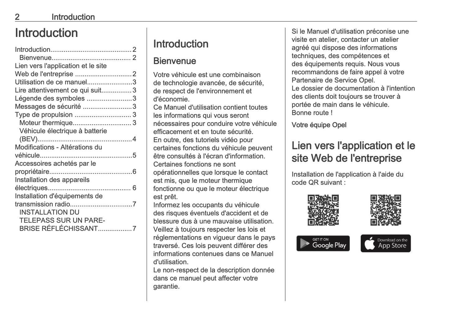2026 Opel Movano Owner's Manual | French