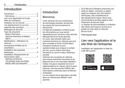 2026 Opel Movano Owner's Manual | French