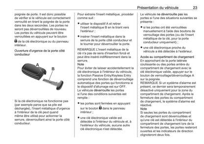 2026 Opel Movano Owner's Manual | French
