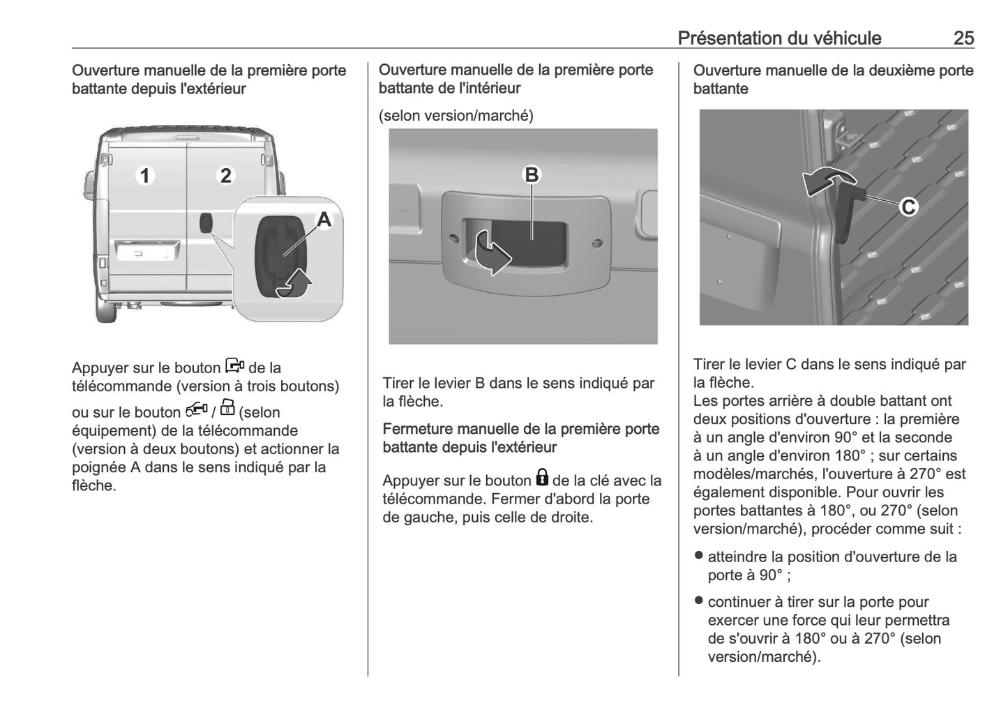 2026 Opel Movano Owner's Manual | French