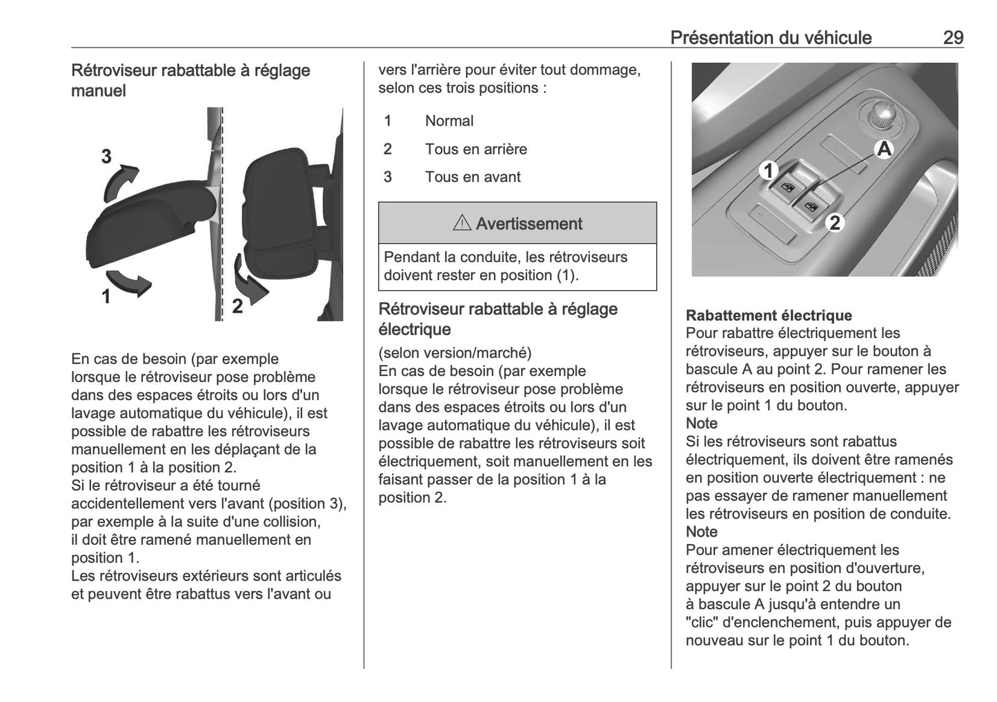 2026 Opel Movano Owner's Manual | French