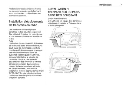 2026 Opel Movano Owner's Manual | French