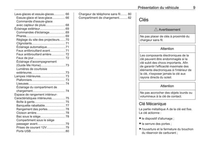 2026 Opel Movano Owner's Manual | French