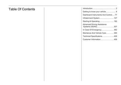 2026 Opel Movano Owner's Manual | English