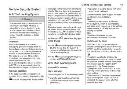 2026 Opel Movano Owner's Manual | English