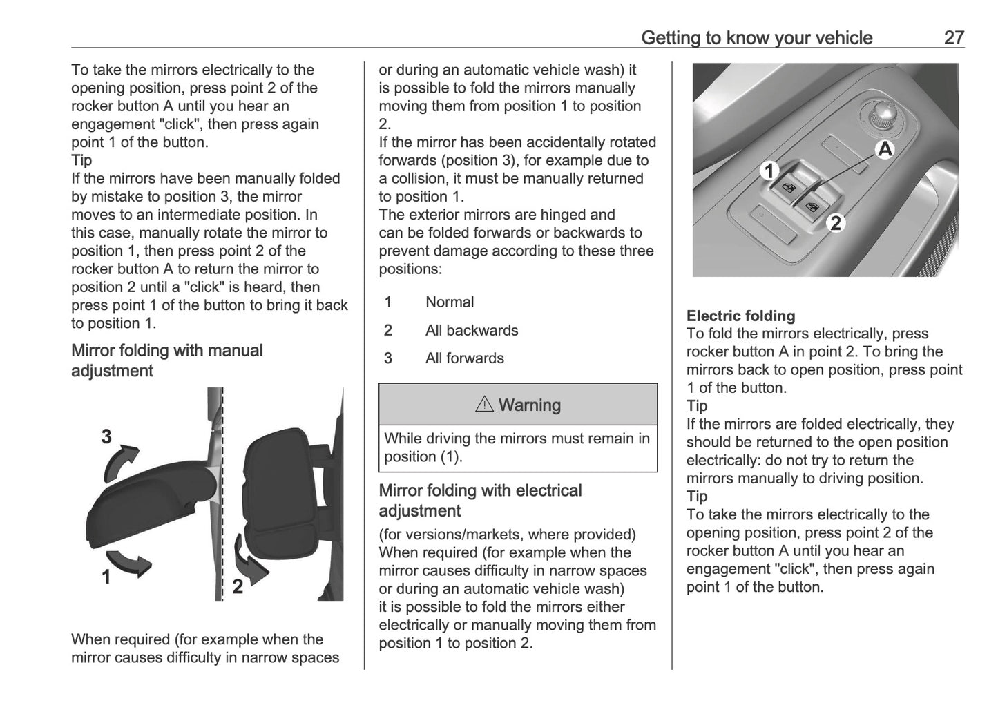 2026 Opel Movano Owner's Manual | English