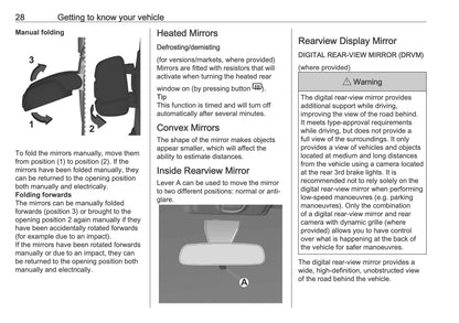2026 Opel Movano Owner's Manual | English