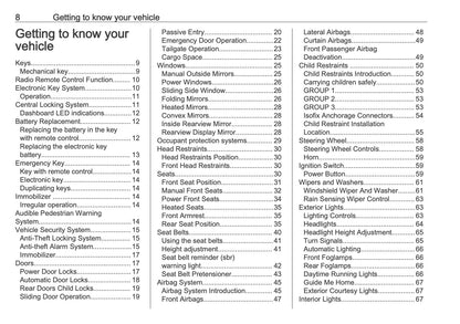 2026 Opel Movano Owner's Manual | English