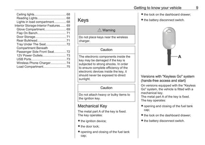 2026 Opel Movano Owner's Manual | English