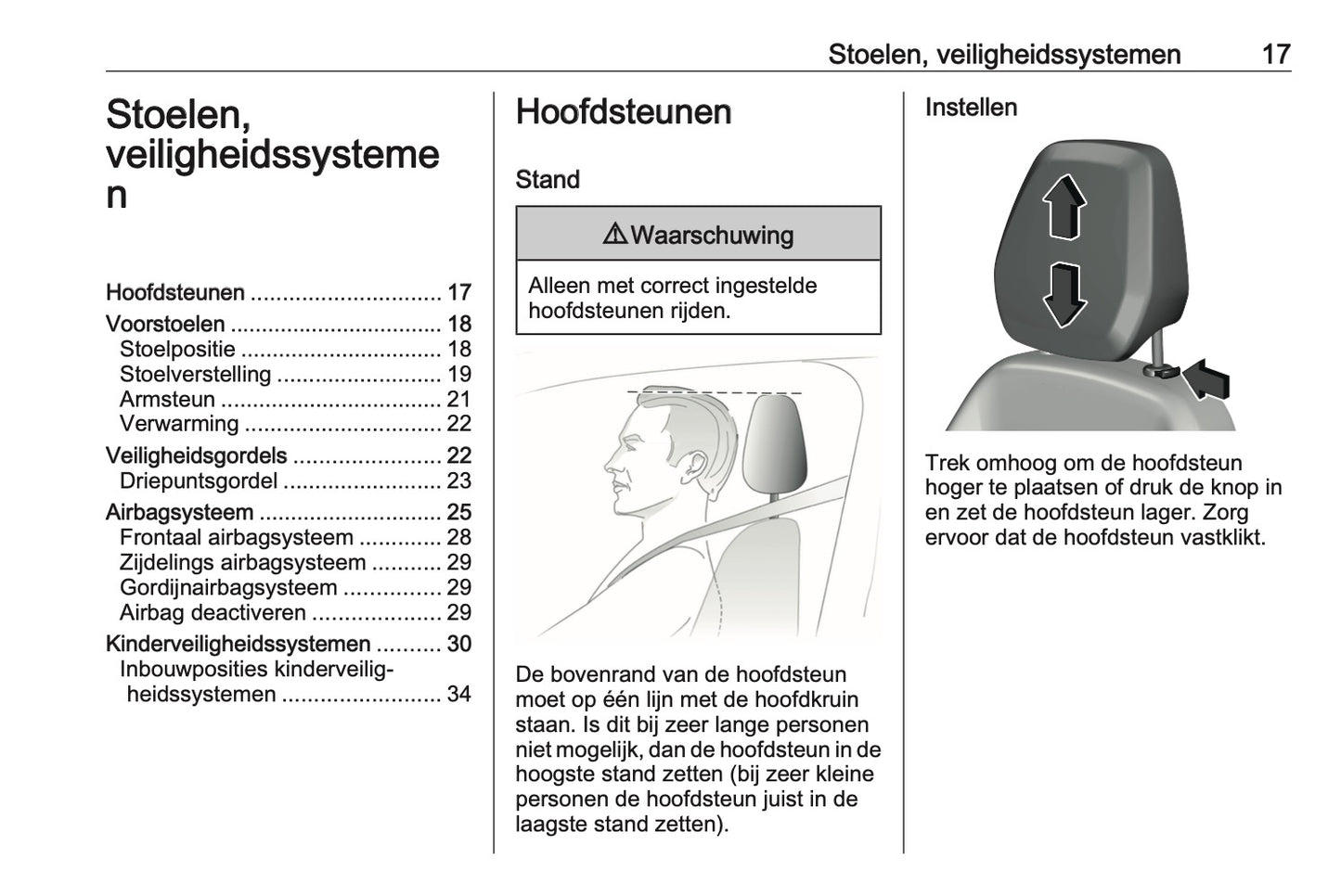 2021-2022 Opel Movano Owner's Manual | Dutch