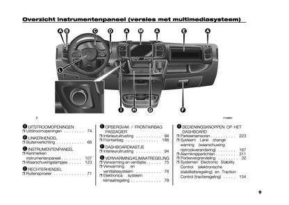 2024 Opel Movano Owner's Manual | Dutch