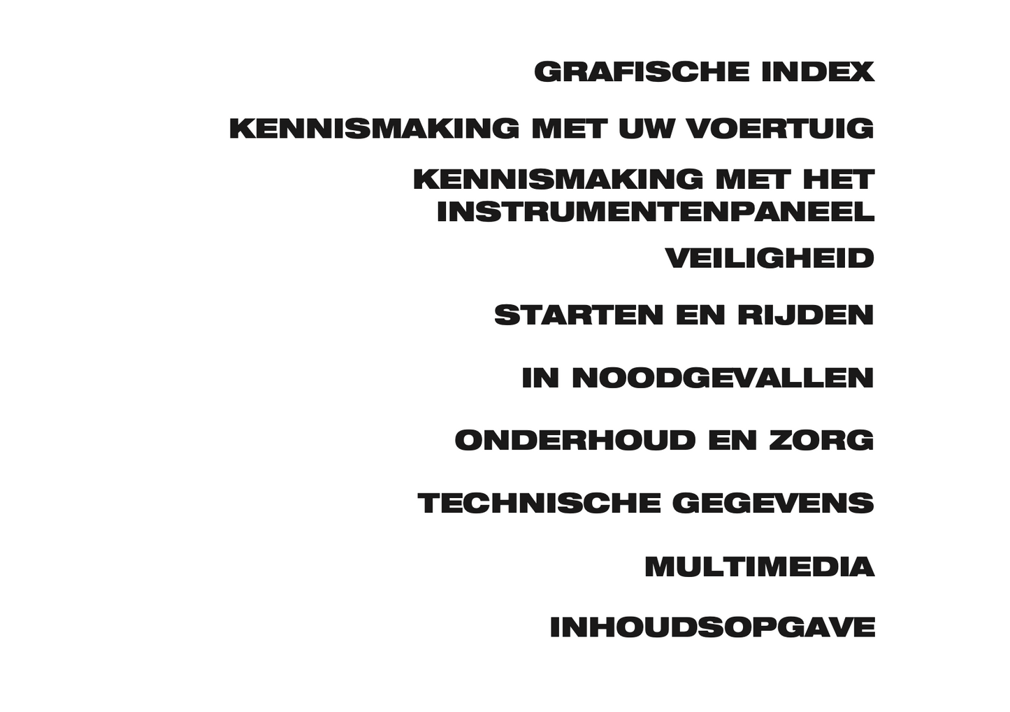 2024-2025 Opel Movano Owner's Manual | Dutch