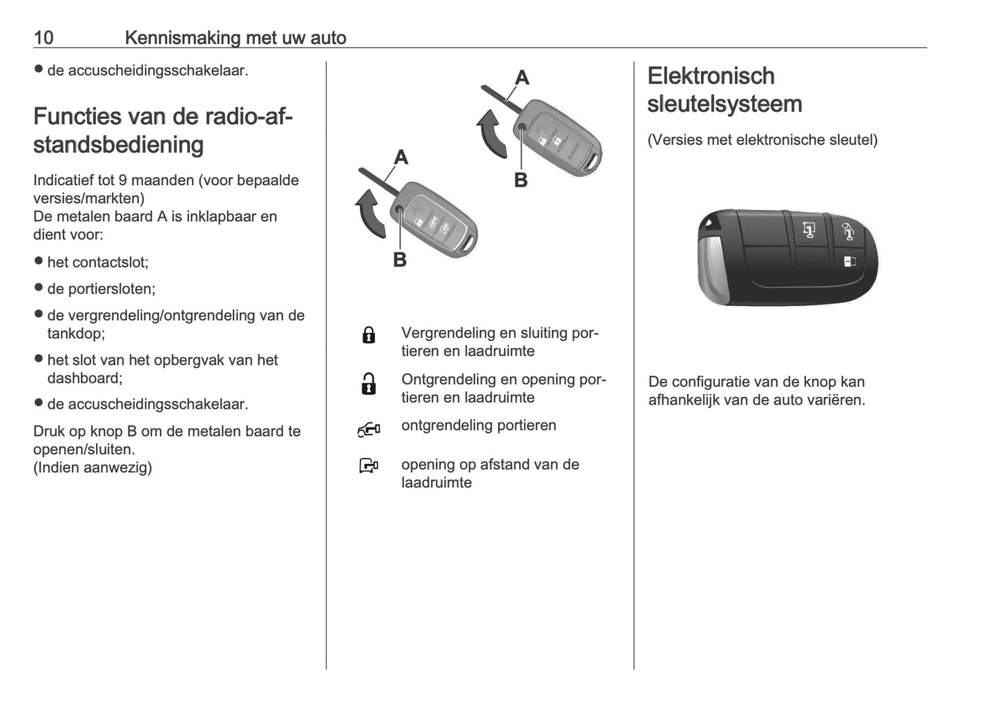 2026 Opel Movano Owner's Manual | Dutch