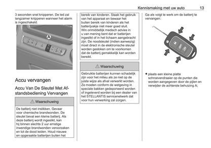 2026 Opel Movano Owner's Manual | Dutch
