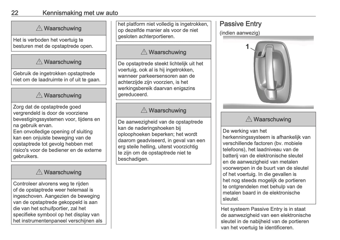 2026 Opel Movano Owner's Manual | Dutch
