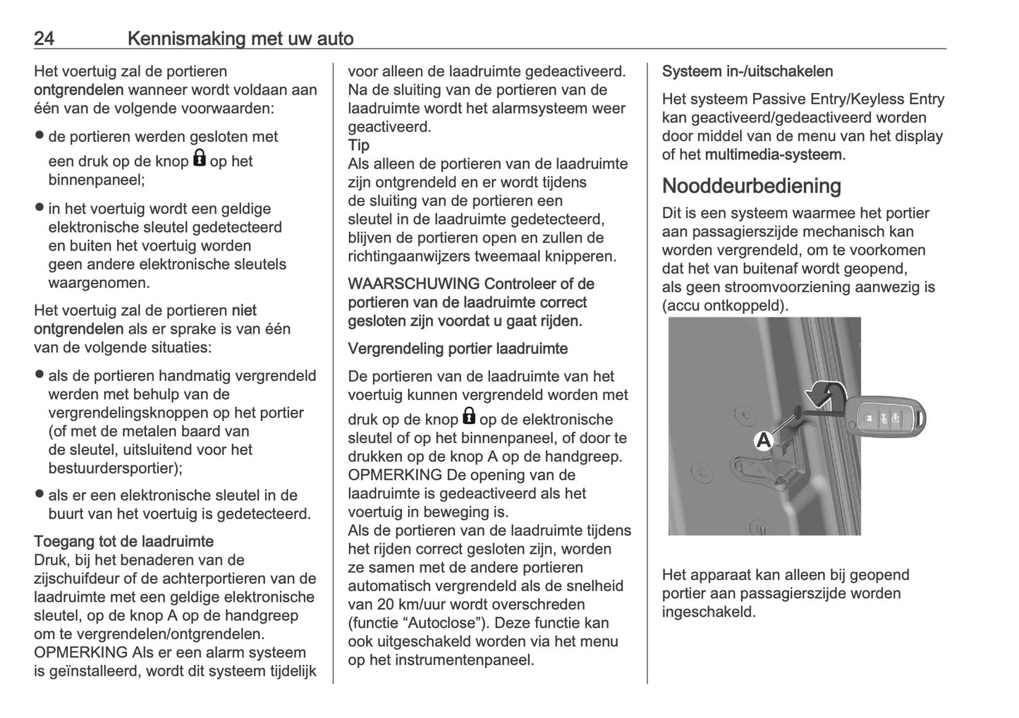 2026 Opel Movano Owner's Manual | Dutch