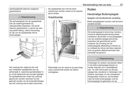 2026 Opel Movano Owner's Manual | Dutch