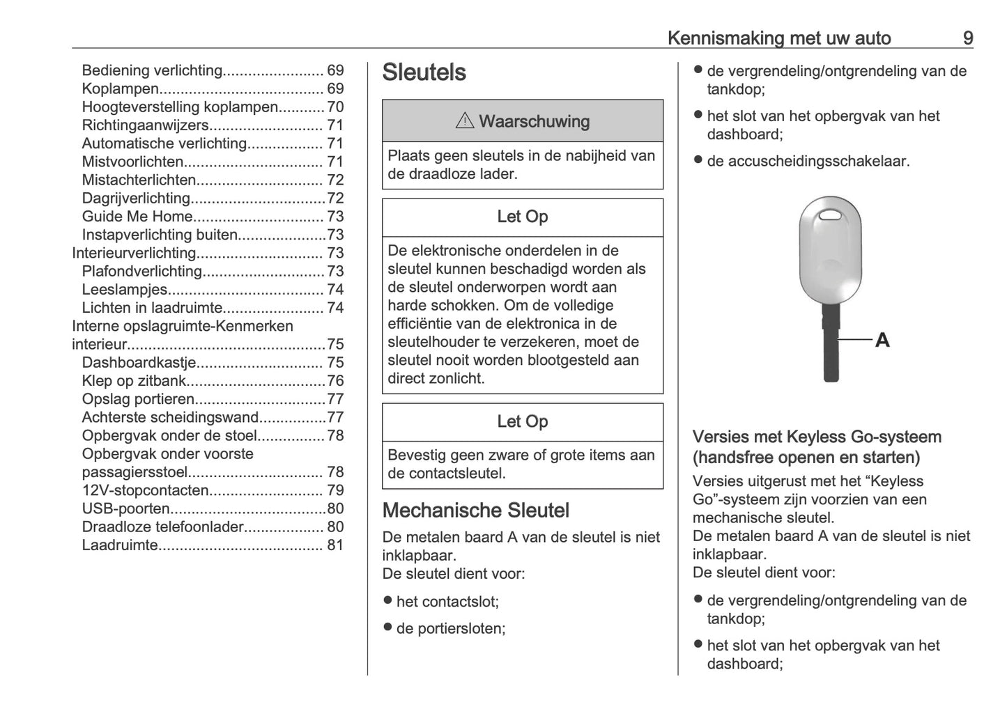 2026 Opel Movano Owner's Manual | Dutch