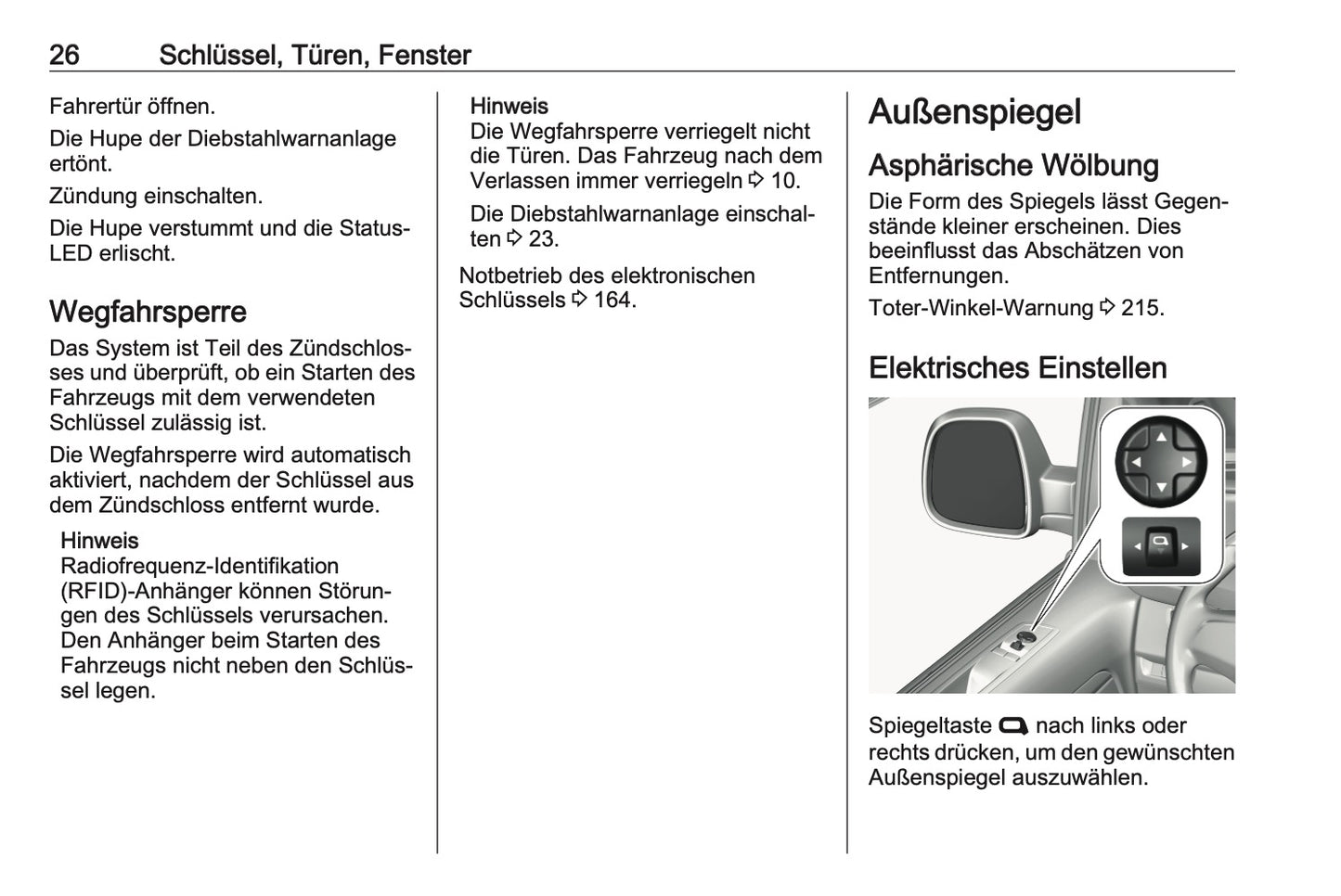 2023-2024 Opel Vivaro Owner's Manual | German