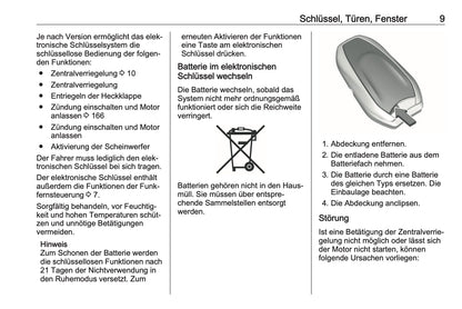 2023-2024 Opel Vivaro Owner's Manual | German