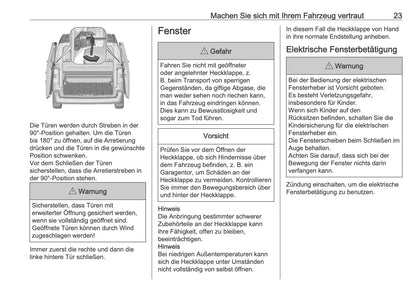 2025-2026 Opel Vivaro Owner's Manual | German
