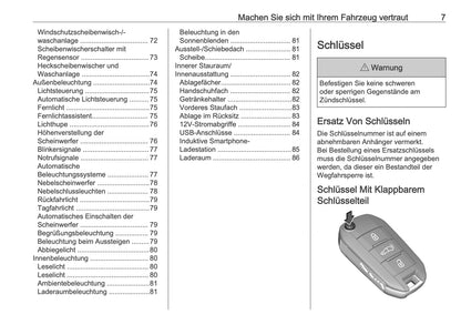 2025-2026 Opel Vivaro Owner's Manual | German
