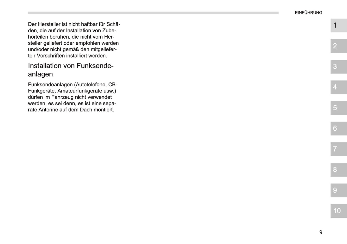 2026 Opel Vivaro Owner's Manual | German