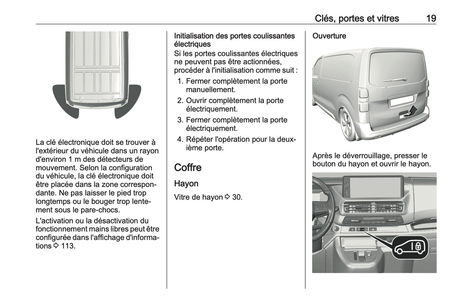 2023-2024 Opel Vivaro Manuel du propriétaire | Français