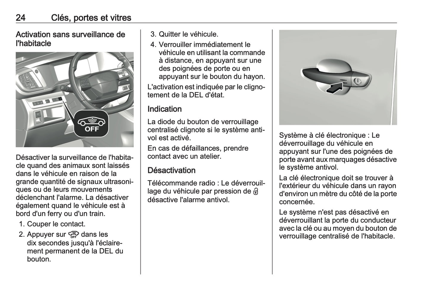 2023-2024 Opel Vivaro Manuel du propriétaire | Français