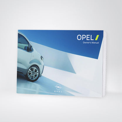 2024-2025 Opel Vivaro Owner's Manual | English