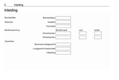 2023-2024 Opel Vivaro Owner's Manual | Dutch