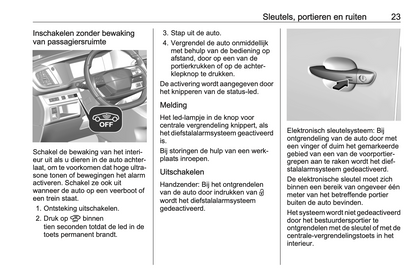 2023-2024 Opel Vivaro Owner's Manual | Dutch