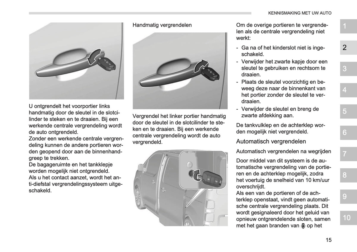 2026 Opel Vivaro Owner's Manual | Dutch