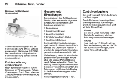 2012 Opel Zafira Tourer Owner's Manual | German